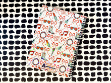 Load image into Gallery viewer, RTS - A5 Sparkly Hardcover Spiral - Showy Girl