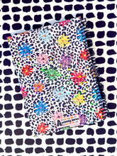 Load image into Gallery viewer, RTS - A5 Sparkly Hardcover Spiral - Floral Leopard