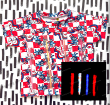 Load image into Gallery viewer, RTS - Swapables - 12/18m Glow Stick Boxy Tee